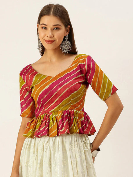 fancy saree blouse designs