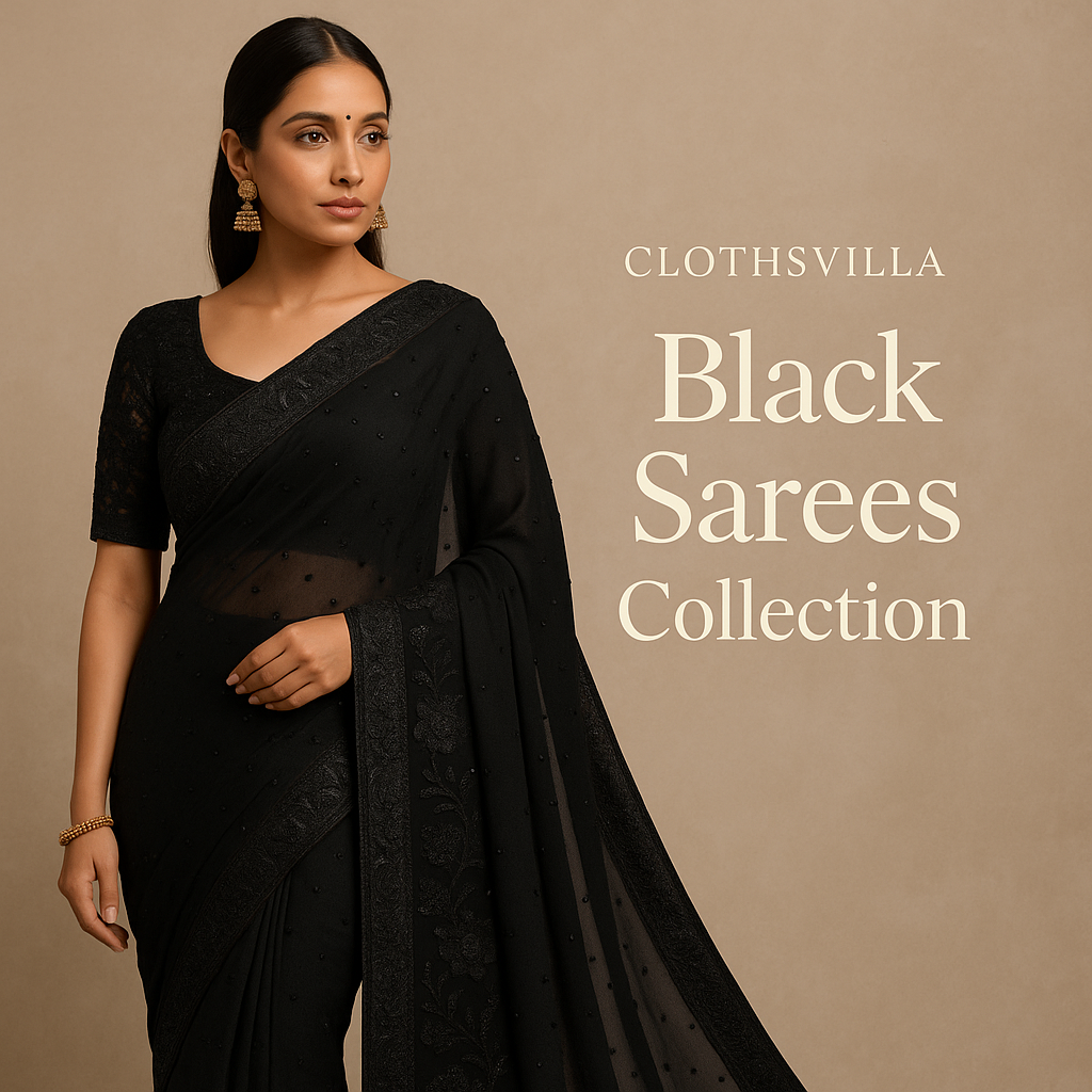 Black Sarees