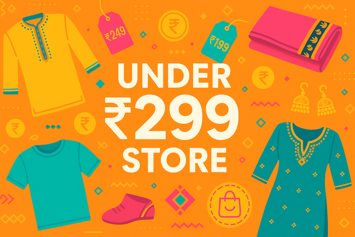 Under ₹299 Store