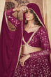 Load image into Gallery viewer, Wedding Collection For Women Wear Lehenga Choli With Dupatta Deep Pink Colour Clothsvilla