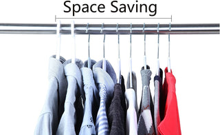 15-Piece Heavy Duty White Plastic Clothes Hangers | Non-Slip & Space-Saving | For Wet & Dry Clothes ClothsVilla