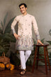 Load image into Gallery viewer, Beige Embroidered Work Beautiful Kurta for Men Clothsvilla
