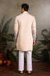 Load image into Gallery viewer, Beige Embroidered Work Beautiful Kurta for Men Clothsvilla