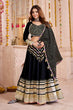 Load image into Gallery viewer, Black Chaniya Choli with Gamthi Lace for Navratri Clothsvilla