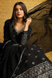 Load image into Gallery viewer, Black Anarkali Long Gown with Metallic Foil Work ClothsVilla
