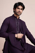 Load image into Gallery viewer, Purple Viscose Designer Kurta with Pant &amp; Dupatta Clothsvilla