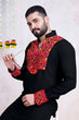 Load image into Gallery viewer, Black Navratri Special Men's Wear Kurta Collection Clothsvilla
