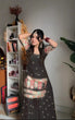 Load image into Gallery viewer, Elegant Heavy Chinnon Silk Embroidered Sharara Set – Top, Palazzo &amp; Dupatta ClothsVilla