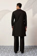 Load image into Gallery viewer, Festive Wear Premium Black Kurta Pant Set for Mens Clothsvilla