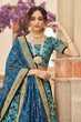 Load image into Gallery viewer, Blue Sequins Embroidery Buy Indian Lehenga Choli Collection Clothsvilla