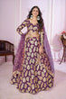 Load image into Gallery viewer, Georgette Lehenga Choli with Sequins &amp; Zari Embroidery Clothsvilla