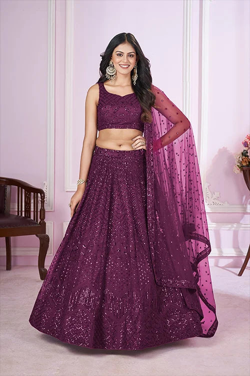 Stylish Soft Net Lehenga Choli for Weddings & Festivities Clothsvilla Main image