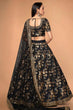 Load image into Gallery viewer, Buy Latest Black Lehenga Choli Online at Clothsvilla Clothsvilla