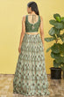Load image into Gallery viewer, Buy Latest Green Color Lehenga Choli Online at Clothsvilla Clothsvilla