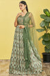 Load image into Gallery viewer, Buy Latest Green Color Lehenga Choli Online at Clothsvilla Clothsvilla