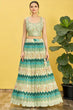 Load image into Gallery viewer, Buy Latest Green Color Sequins Lehenga Choli Online Clothsvilla