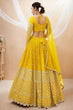 Load image into Gallery viewer, Buy Latest Party Wear Yellow Color Haldi Function Lehenga Choli Collection Clothsvilla