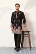 Load image into Gallery viewer, Ethnic Speical Classic Black Embroidered Kurta for Mens Clothsvilla