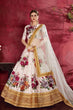 Load image into Gallery viewer, Collection For Women Floral Print Heavy Lehenga Choli Off- White Colour Clothsvilla
