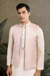 Load image into Gallery viewer, Traditional Beige Kurta Set with Koti Jacket Clothsvilla