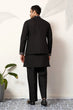 Load image into Gallery viewer, Premium Wedding Black Koti Kurta Pajama for Mens Wear Clothsvilla