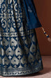 Load image into Gallery viewer, Blue Bollywood Lehenga Choli with Sequins &amp; Embroidery Clothsvilla