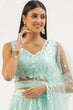 Load image into Gallery viewer, Bollywood Style Blue Lehenga Choli with Thread Embroidery Clothsvilla