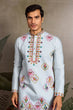 Load image into Gallery viewer, Elegant Look Indian Festive Sky Blue Kurta for Men Clothsvilla