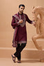 Latest Signature Maroon Kurta and Dupatta for Mens Wear Clothsvilla