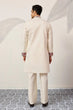 Load image into Gallery viewer, Traditional White Designer Kurta Pant Set for Mens Wear Clothsvilla