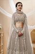 Load image into Gallery viewer, Designer Grey Color Embroidered Lehenga Choli Collection Clothsvilla
