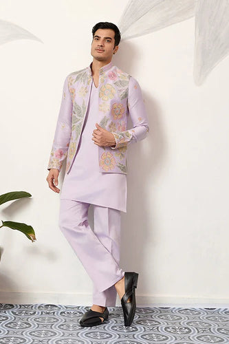 Mens Wear Designer Luxury Koti Kurta Set for Carnival Season Clothsvilla