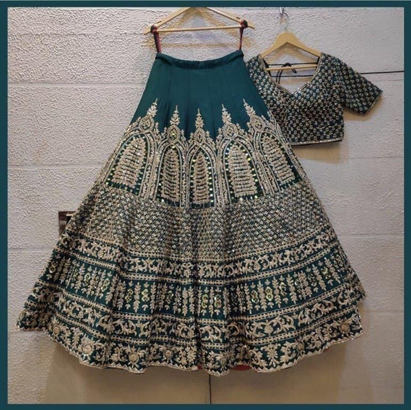 Designer lehenga choli for women party wear Bollywood lengha sari,Indian wedding wear embroidered custom stitched lehenga with dupatta ClothsVilla