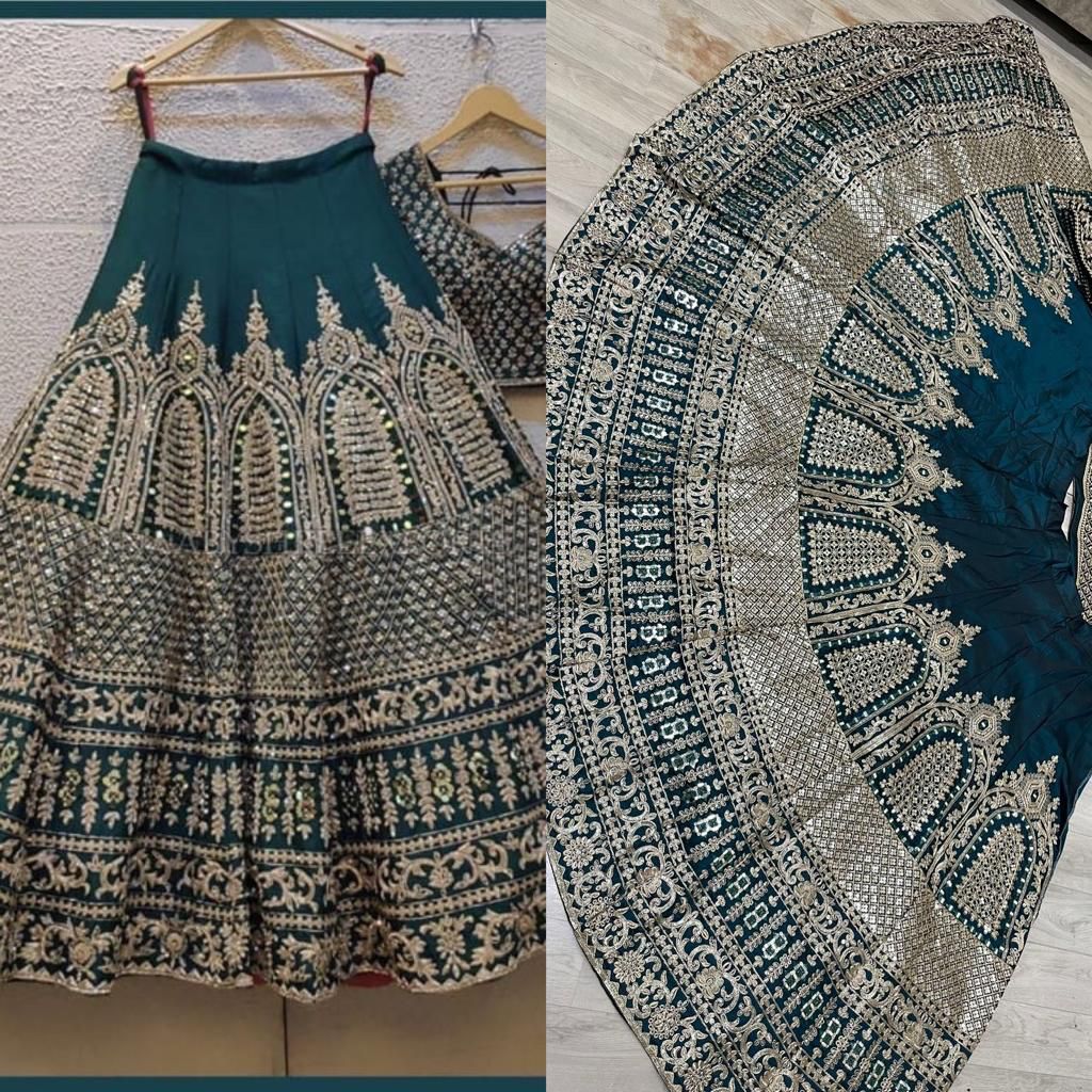 Designer lehenga choli for women party wear Bollywood lengha sari,Indian wedding wear embroidered custom stitched lehenga with dupatta ClothsVilla