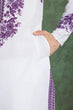 Load image into Gallery viewer, Purple Color Digital Printed Gents Kurta Pyjama Clothsvilla