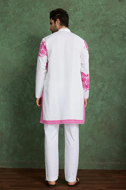 Digital Printed Ready to Wear Kurta and Pajama for Men Clothsvilla