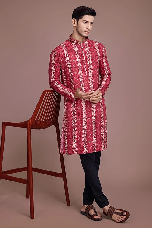 Stylish Men's Kurta Perfect for Navratri Festival Celebrations Clothsvilla