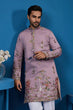 Load image into Gallery viewer, Heavy Embroidered Dusty Pink Kurta for Men Clothsvilla