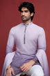 Load image into Gallery viewer, Stylish Mirror Work Rayon Men's Kurta Set Online Clothsvilla