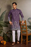Festive Look Dusty Purple Color Traditional Kurta for Mens Clothsvilla