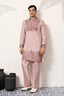 Stylish Dusty Pink Kurta Pant Set for Festive Occasions Clothsvilla