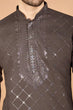Load image into Gallery viewer, Brown Color Wedding Special Stylish Kurta for Men Clothsvilla