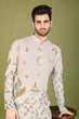 Load image into Gallery viewer, Ivory Viscose Rayon Designer Men's Kurta Online Clothsvilla
