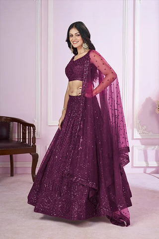 Stylish Soft Net Lehenga Choli for Weddings & Festivities Clothsvilla