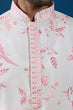 Load image into Gallery viewer, Classic White Viscose Silk Festive Kurta for Mens Clothsvilla