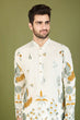 Load image into Gallery viewer, White Viscose Rayon Designer Kurta for Men Clothsvilla