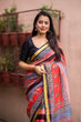 Load image into Gallery viewer, Elegantly Crafted Kota Silk Saree for Women: Luxuriously Soft, Exquisitely Printed, and Embellished with a Weaving Pattu Border ClothsVilla