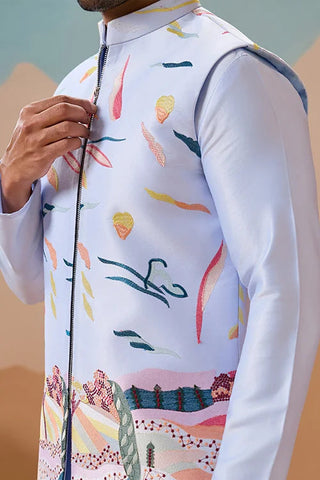 Sky Exclusive Wedding Wear Koti Kurta Pair with Mens Wear Clothsvilla