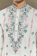 Load image into Gallery viewer, Wedding Special White Embroidered Silk Kurta Clothsvilla