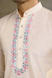 Load image into Gallery viewer, Traditional Beige Kurta Set with Koti Jacket Clothsvilla